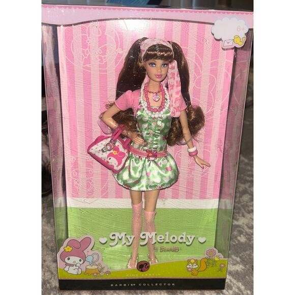 Mattel Barbie Collector My Melody By Sanrio Doll (NWT)